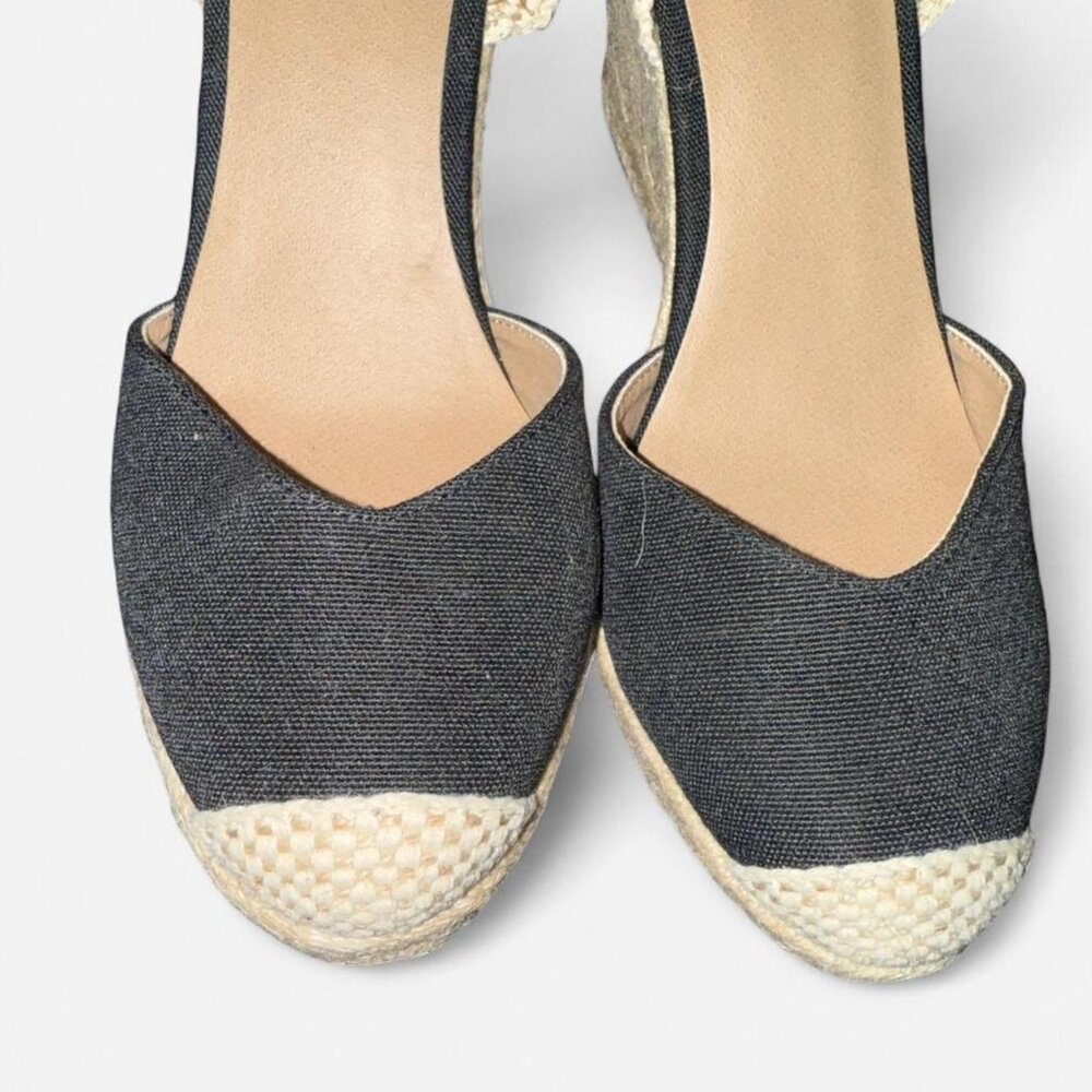 Espadrille Wedges Size 7 1/2. NWOB - Picture 6 of 7